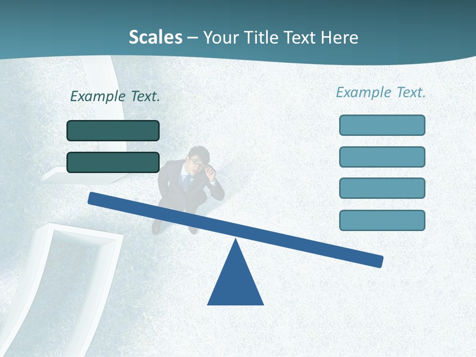 A Man Sitting In The Middle Of A Maze Powerpoint Presentation PowerPoint Template