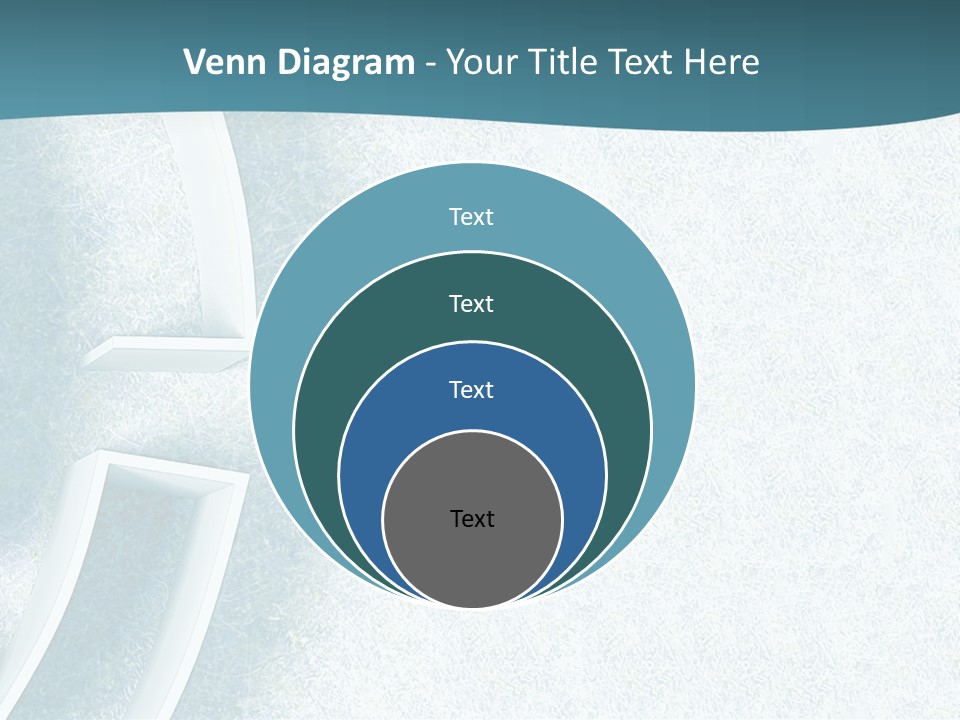 A Man Sitting In The Middle Of A Maze Powerpoint Presentation PowerPoint Template