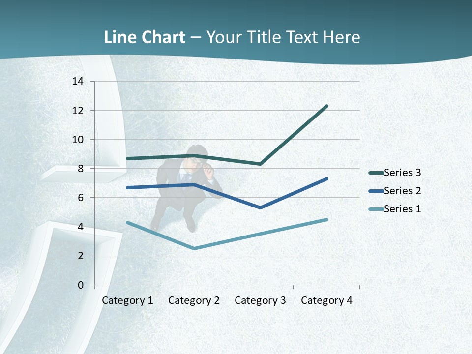 A Man Sitting In The Middle Of A Maze Powerpoint Presentation PowerPoint Template