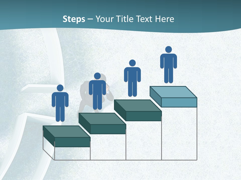 A Man Sitting In The Middle Of A Maze Powerpoint Presentation PowerPoint Template