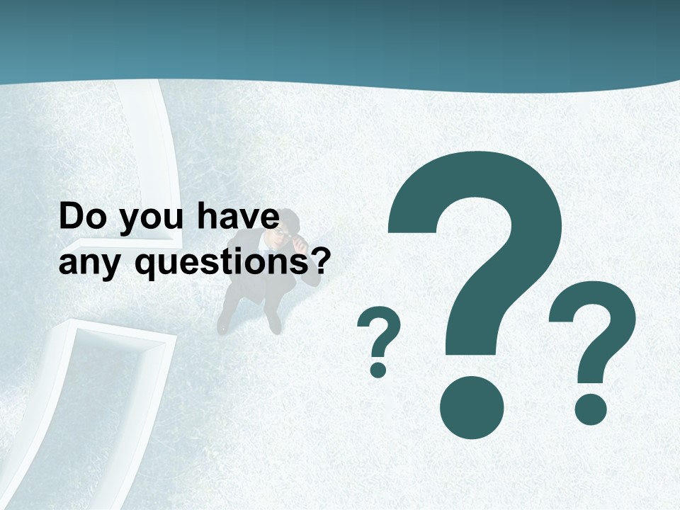 A Man Sitting In The Middle Of A Maze Powerpoint Presentation PowerPoint Template