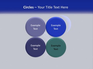 Two Planets In The Sky With Stars In The Background PowerPoint Template