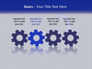 Two Planets In The Sky With Stars In The Background PowerPoint Template