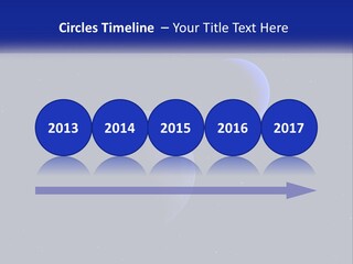 Two Planets In The Sky With Stars In The Background PowerPoint Template