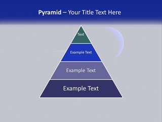 Two Planets In The Sky With Stars In The Background PowerPoint Template