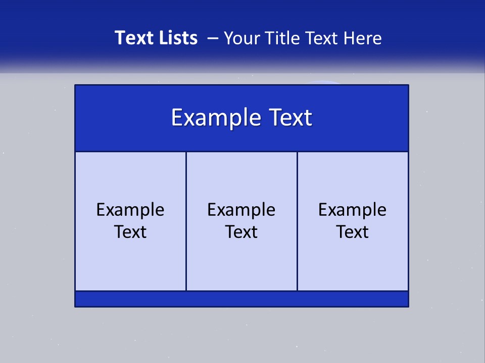 Two Planets In The Sky With Stars In The Background PowerPoint Template