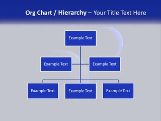 Two Planets In The Sky With Stars In The Background PowerPoint Template