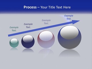 Two Planets In The Sky With Stars In The Background PowerPoint Template