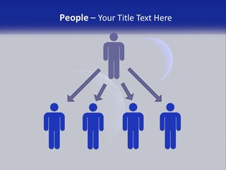 Two Planets In The Sky With Stars In The Background PowerPoint Template