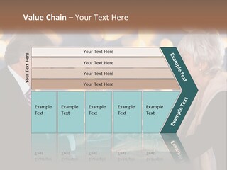 A Man And Woman Toasting With Wine Glasses PowerPoint Template