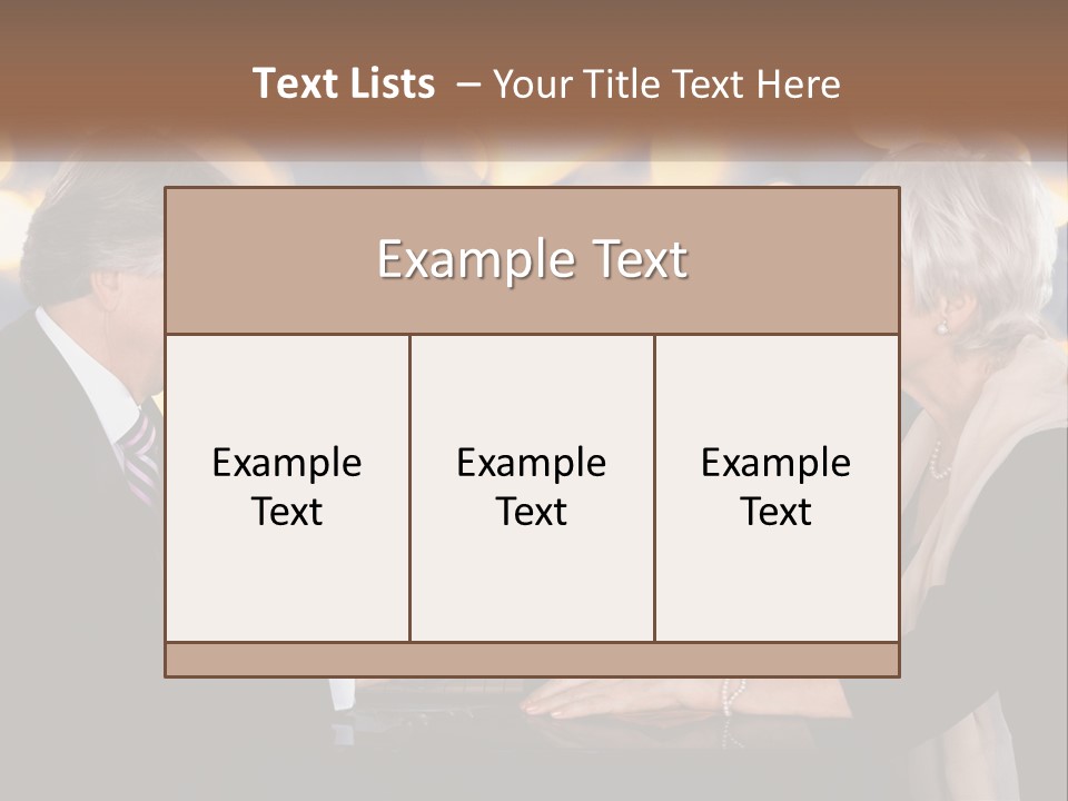 A Man And Woman Toasting With Wine Glasses PowerPoint Template