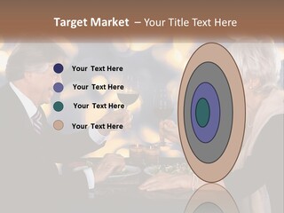 A Man And Woman Toasting With Wine Glasses PowerPoint Template