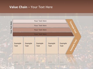 A Large Group Of People In A Large Auditorium PowerPoint Template
