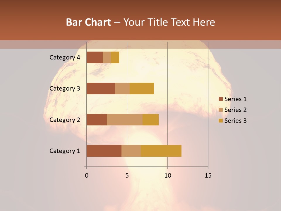 A Nuclear Powerpoint Presentation Is Shown PowerPoint Template