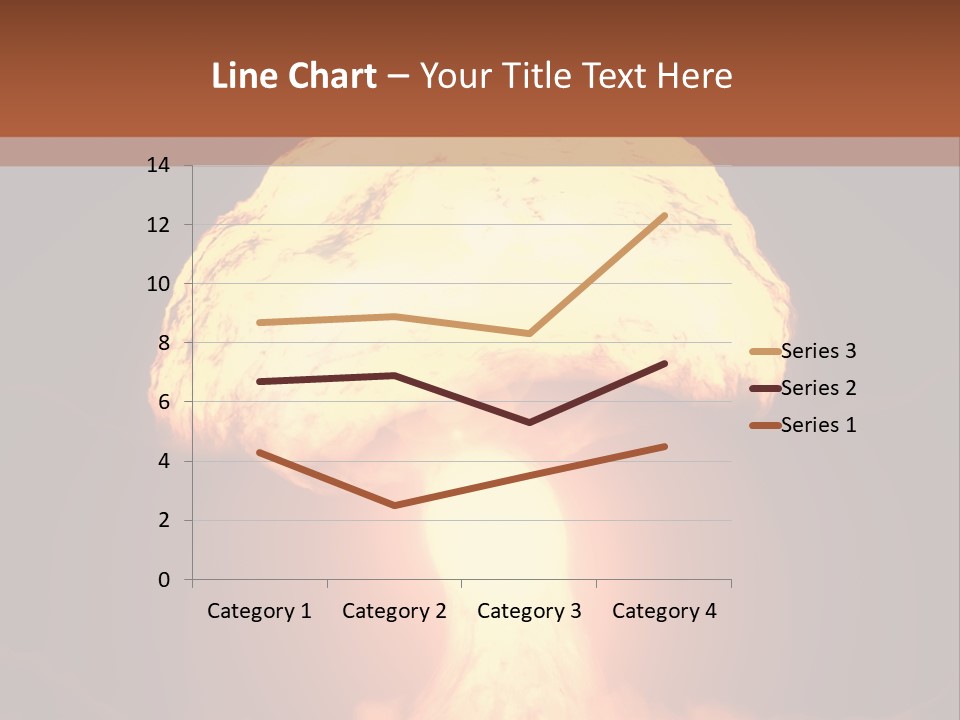 A Nuclear Powerpoint Presentation Is Shown PowerPoint Template
