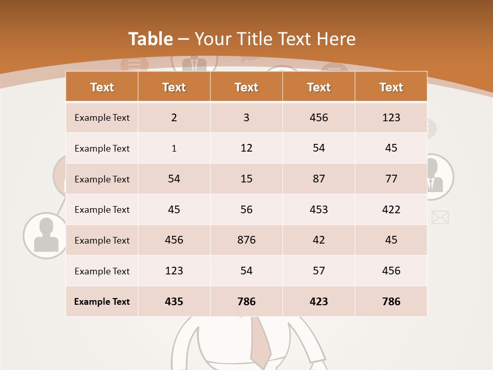 A Man Standing In Front Of A Social Network Powerpoint Presentation PowerPoint Template