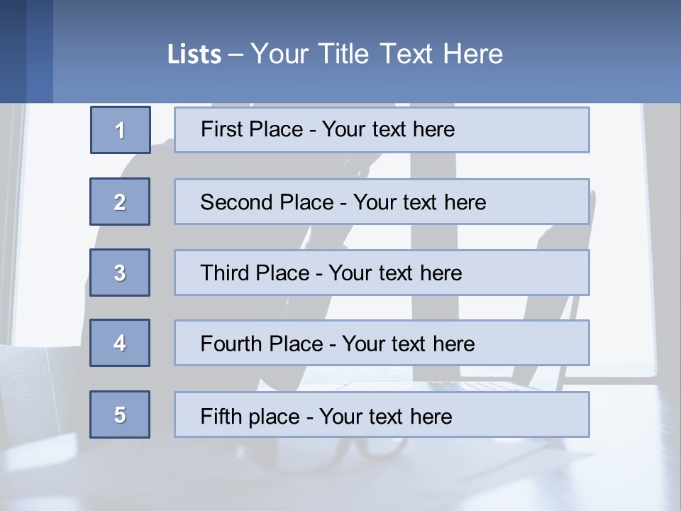 A Woman Sitting In Front Of A Laptop Computer PowerPoint Template