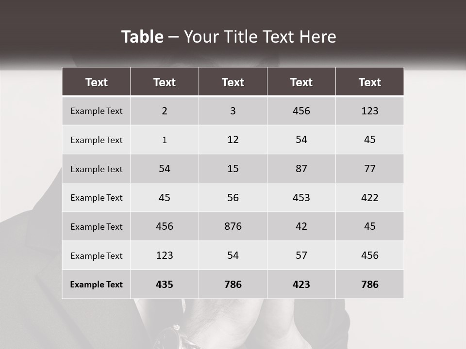 A Man Covering His Face With His Hands PowerPoint Template