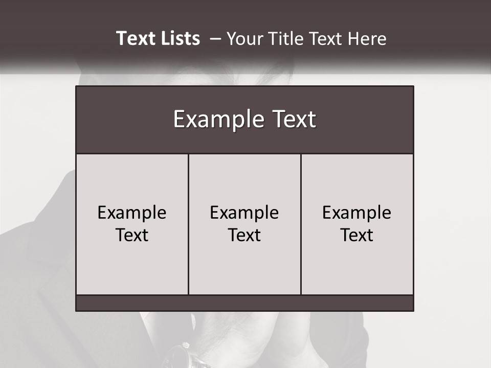 A Man Covering His Face With His Hands PowerPoint Template