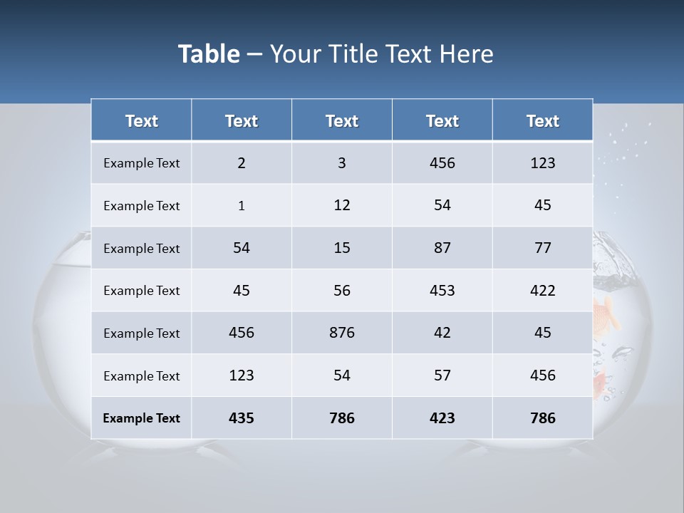 A Goldfish Jumping Out Of A Bowl Of Water PowerPoint Template