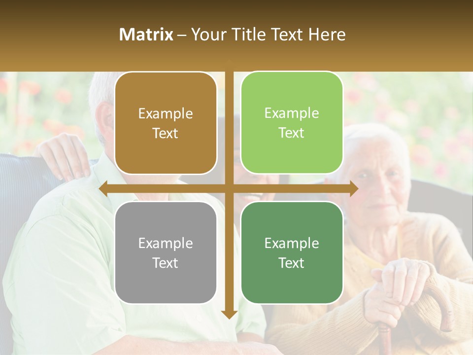 A Group Of People Sitting Next To Each Other PowerPoint Template