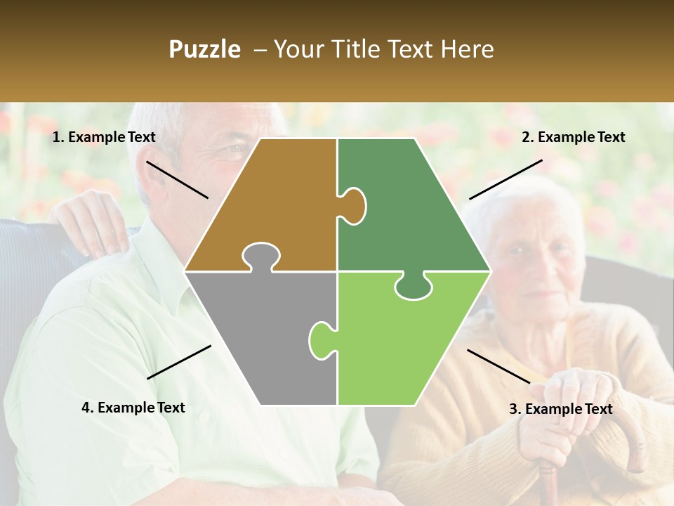 A Group Of People Sitting Next To Each Other PowerPoint Template