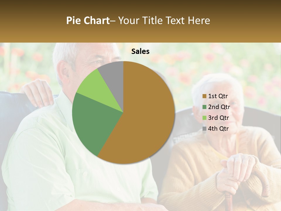 A Group Of People Sitting Next To Each Other PowerPoint Template