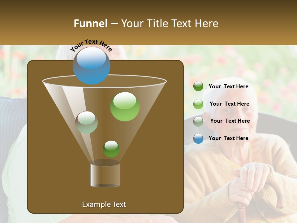 A Group Of People Sitting Next To Each Other PowerPoint Template