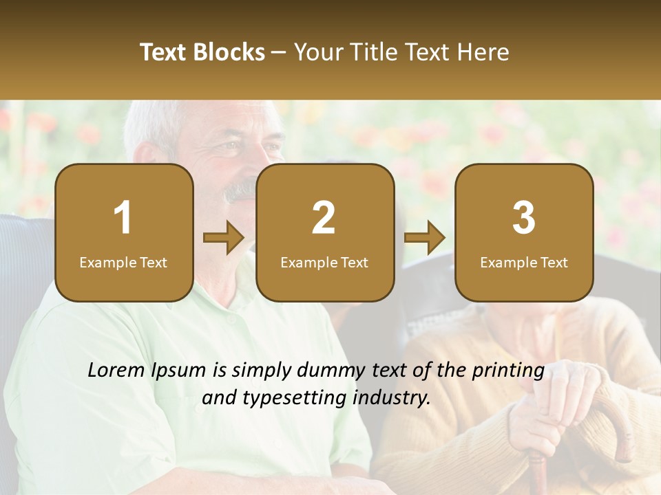 A Group Of People Sitting Next To Each Other PowerPoint Template