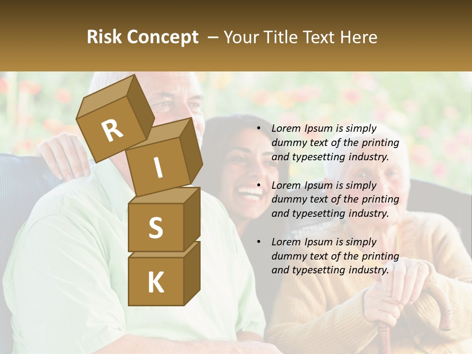 A Group Of People Sitting Next To Each Other PowerPoint Template