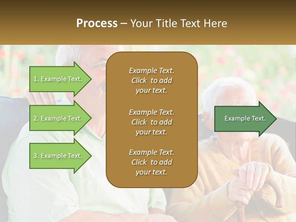 A Group Of People Sitting Next To Each Other PowerPoint Template
