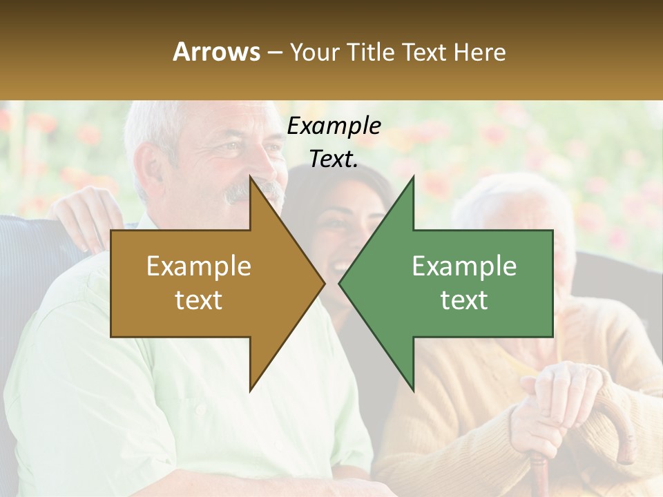 A Group Of People Sitting Next To Each Other PowerPoint Template