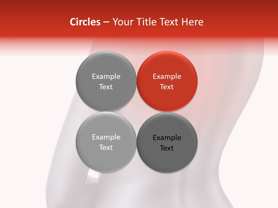 A Woman Holding Her Back In Pain Powerpoint Presentation PowerPoint Template