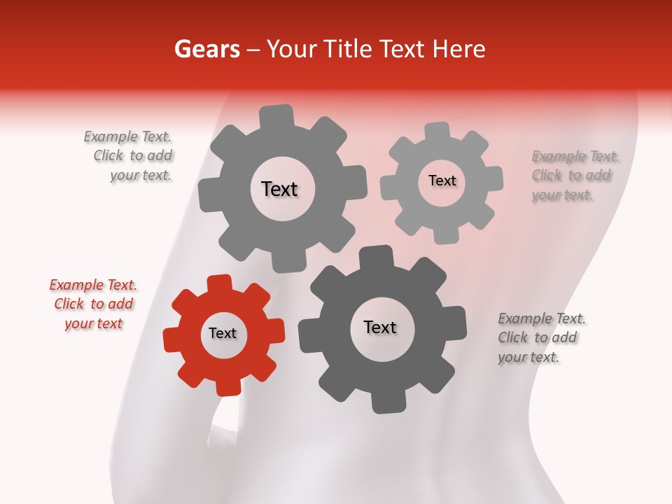 A Woman Holding Her Back In Pain Powerpoint Presentation PowerPoint Template