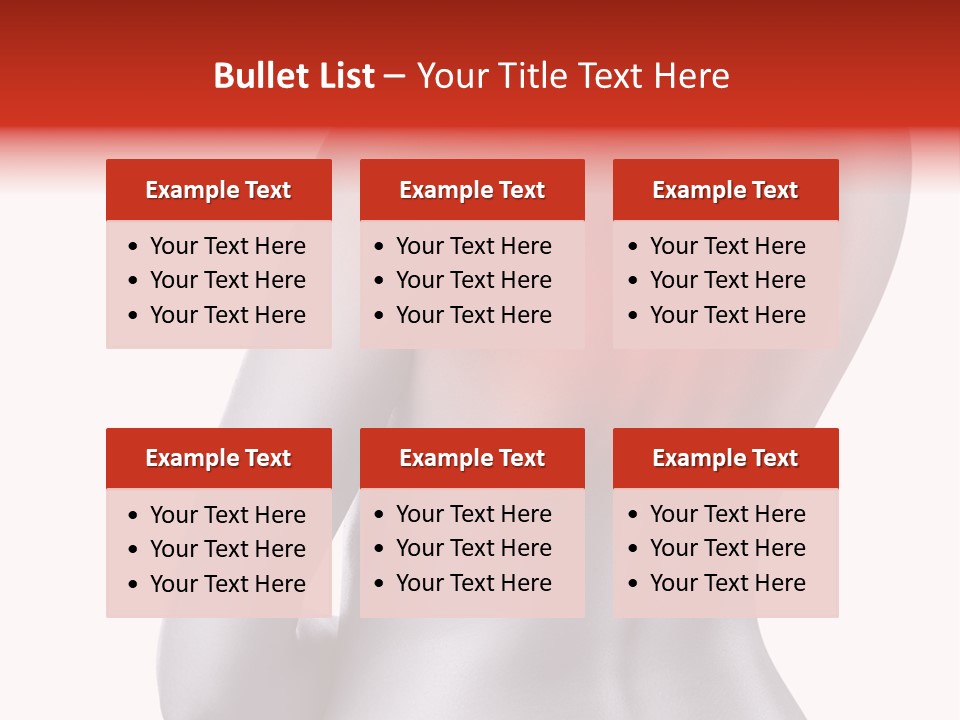 A Woman Holding Her Back In Pain Powerpoint Presentation PowerPoint Template