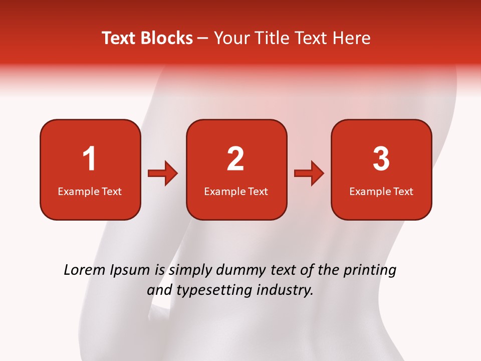 A Woman Holding Her Back In Pain Powerpoint Presentation PowerPoint Template