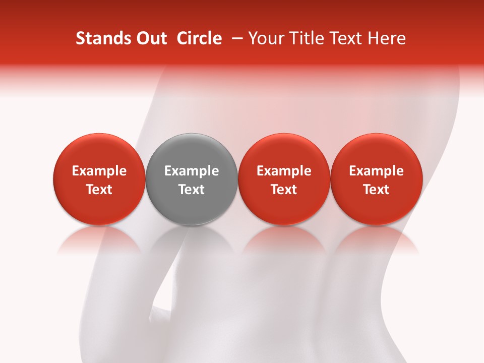 A Woman Holding Her Back In Pain Powerpoint Presentation PowerPoint Template