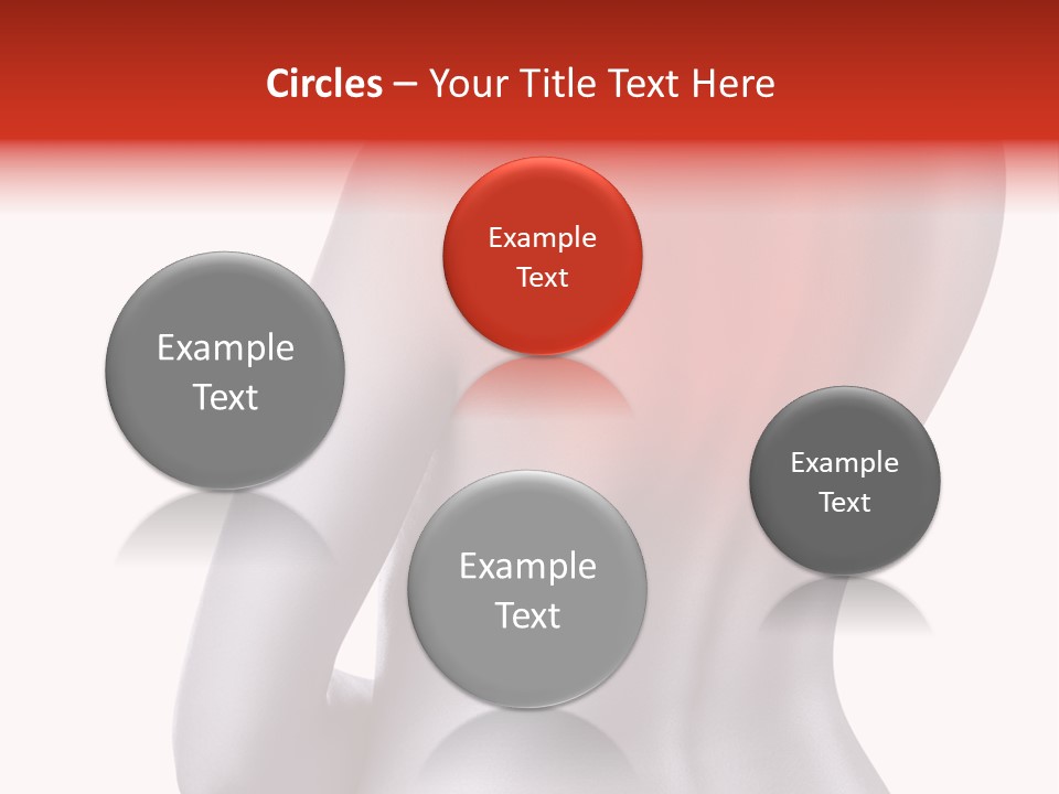 A Woman Holding Her Back In Pain Powerpoint Presentation PowerPoint Template