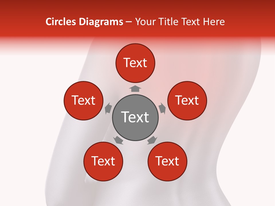 A Woman Holding Her Back In Pain Powerpoint Presentation PowerPoint Template