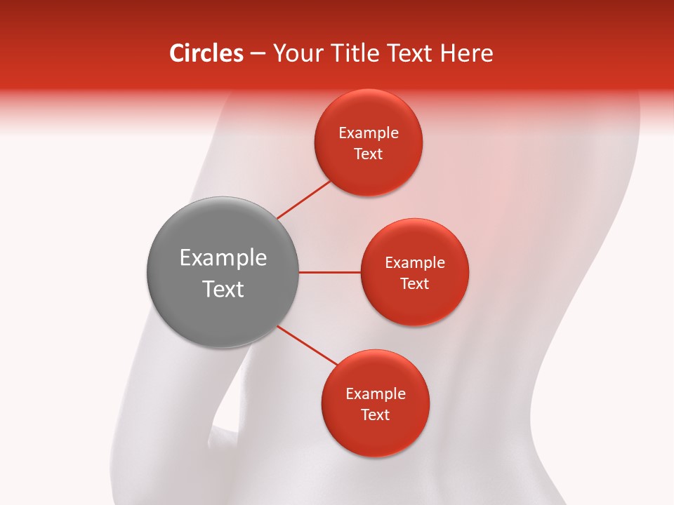 A Woman Holding Her Back In Pain Powerpoint Presentation PowerPoint Template