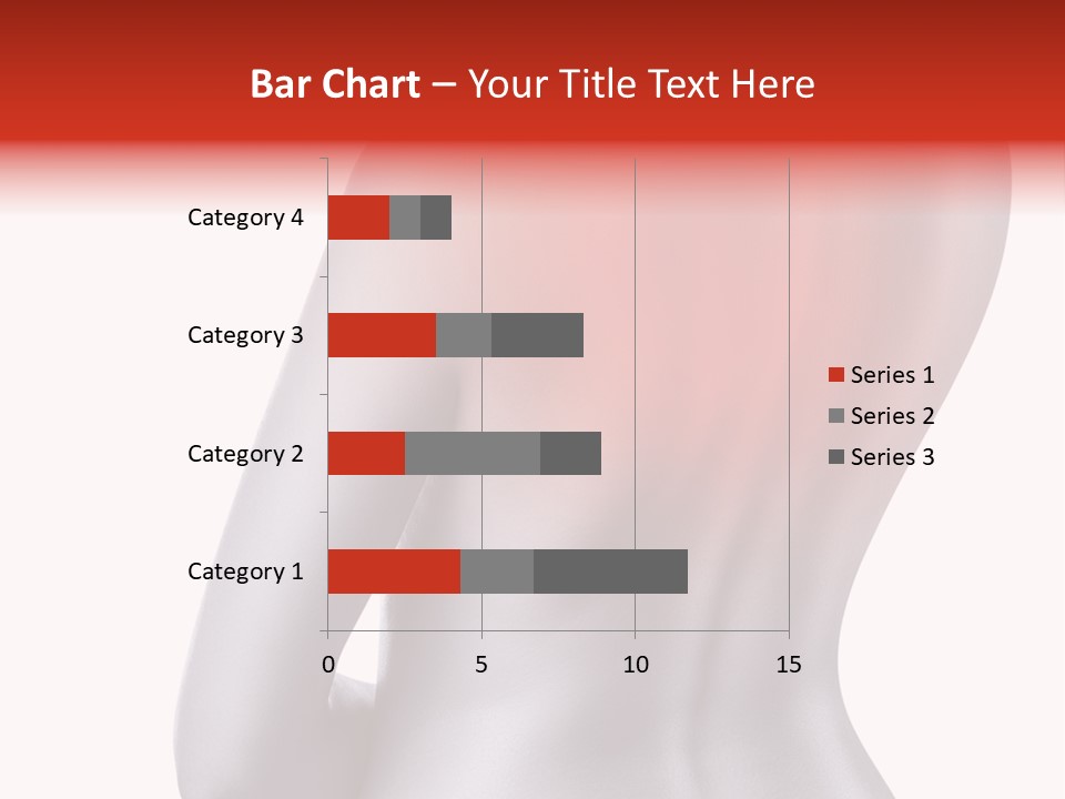 A Woman Holding Her Back In Pain Powerpoint Presentation PowerPoint Template