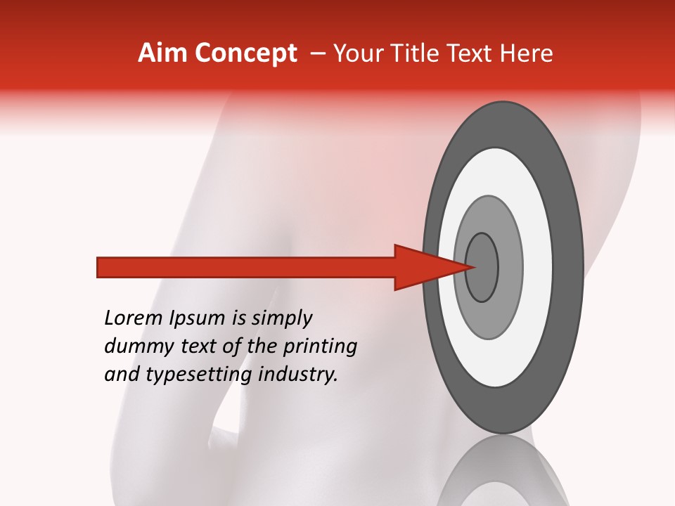 A Woman Holding Her Back In Pain Powerpoint Presentation PowerPoint Template