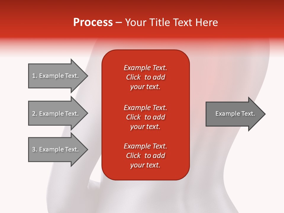 A Woman Holding Her Back In Pain Powerpoint Presentation PowerPoint Template