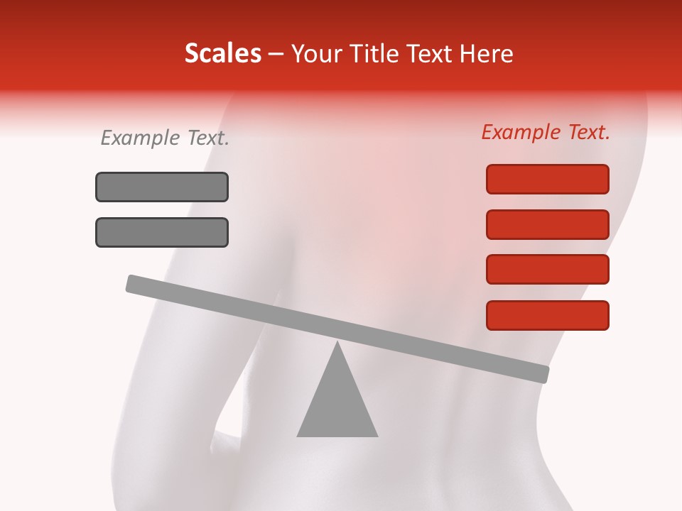 A Woman Holding Her Back In Pain Powerpoint Presentation PowerPoint Template