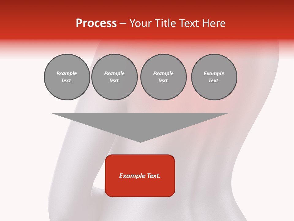 A Woman Holding Her Back In Pain Powerpoint Presentation PowerPoint Template