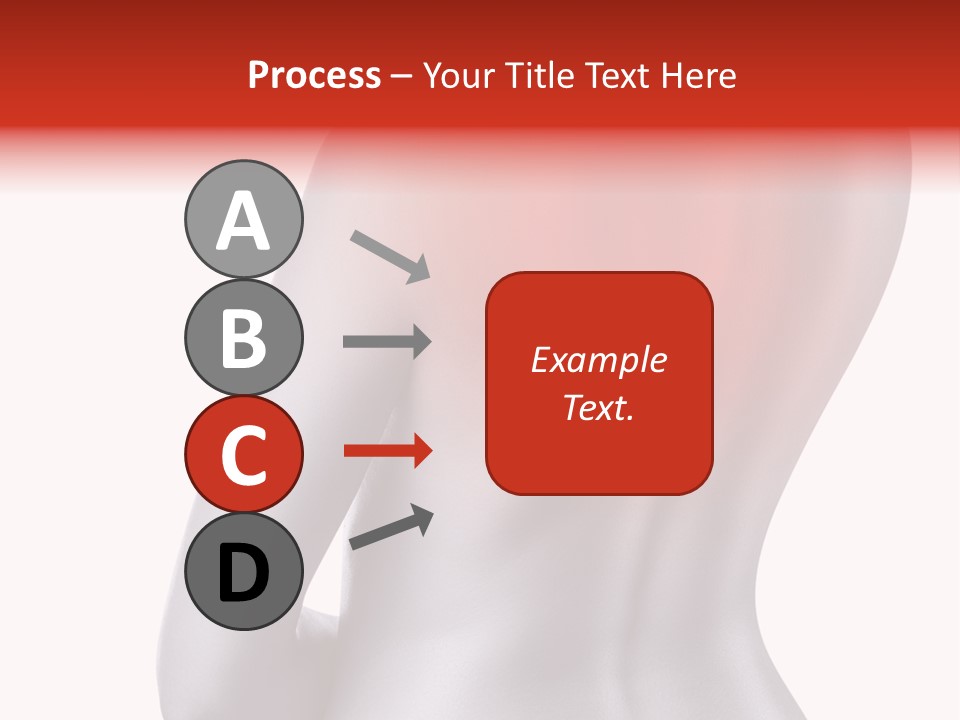 A Woman Holding Her Back In Pain Powerpoint Presentation PowerPoint Template