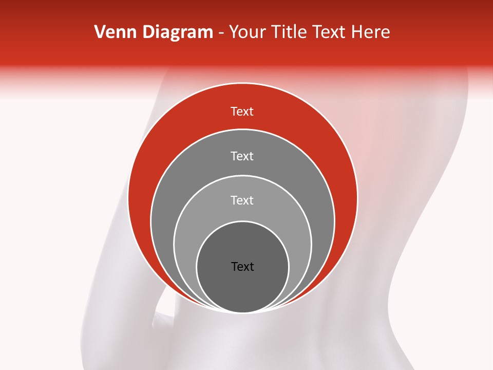 A Woman Holding Her Back In Pain Powerpoint Presentation PowerPoint Template