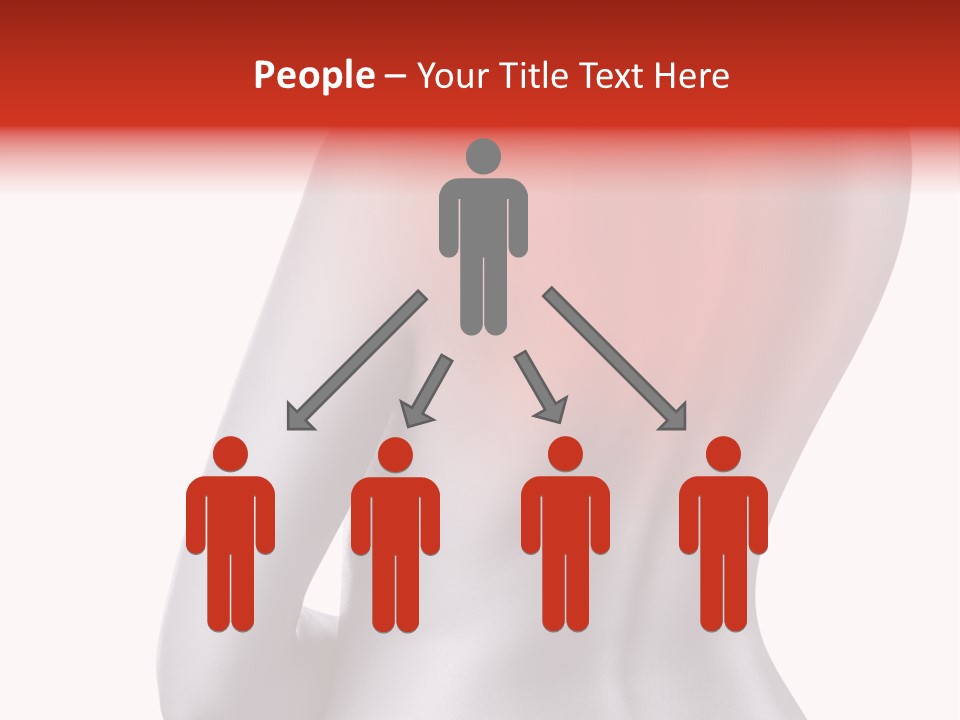 A Woman Holding Her Back In Pain Powerpoint Presentation PowerPoint Template