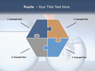 A Goldfish Jumping Out Of A Bowl Of Water PowerPoint Template
