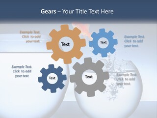 A Goldfish Jumping Out Of A Bowl Of Water PowerPoint Template